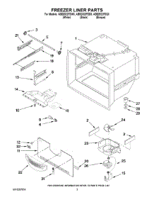 02 - Freezer Liner Parts parts for Maytag Refrigerator ABB2522FEQ3 from AppliancePartsPros.com