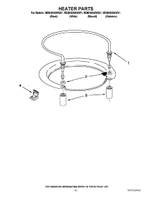 08 - Heater Parts parts for Maytag Dishwasher MDBH949AWB1 from AppliancePartsPros.com