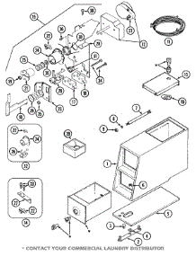 03 - Control Center parts for Admiral Dryer MDG16CSBGW from AppliancePartsPros.com