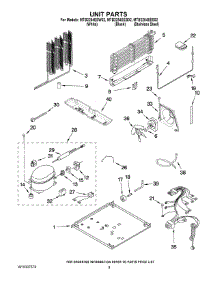 05 - Unit Parts parts for Maytag Refrigerator MTB2254EEB02 from AppliancePartsPros.com