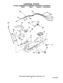 11 - Control Parts parts for Maytag Refrigerator ASD2522WRS02 from AppliancePartsPros.com