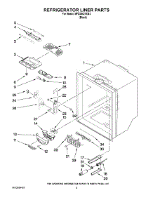03 - Refrigerator Liner Parts parts for Maytag Refrigerator MFD2562VEB3 from AppliancePartsPros.com