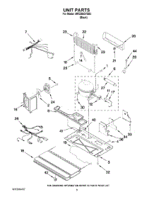05 - Unit Parts parts for Maytag Refrigerator MFD2562VEB3 from AppliancePartsPros.com