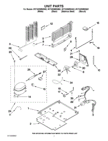 04 - Unit Parts parts for Maytag Refrigerator M1TXEMMWW02 from AppliancePartsPros.com
