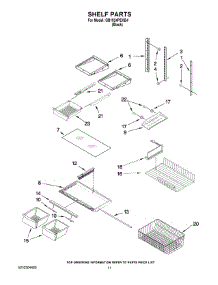 06 - Shelf Parts parts for Maytag Refrigerator GB1924PEKB4 from AppliancePartsPros.com