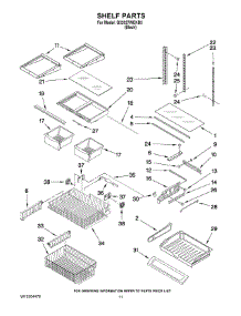 06 - Shelf Parts parts for Maytag Refrigerator G32027WEKB3 from AppliancePartsPros.com
