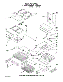 06 - Shelf Parts parts for Maytag Refrigerator G32526PEKW4 from AppliancePartsPros.com