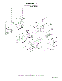 04 - Unit Parts parts for Maytag Wine Cooler JUB248RBCX02 from AppliancePartsPros.com