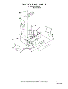 04 - Control Panel Parts parts for Maytag Ice Machine MIM1554WRS1 from AppliancePartsPros.com