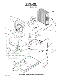 05 - Unit Parts parts for Maytag Ice Machine MIM1554WRS1 from AppliancePartsPros.com