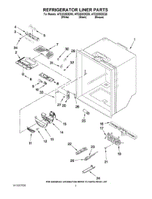 03 - Refrigerator Liner Parts parts for Maytag Refrigerator AFD2535DEB5 from AppliancePartsPros.com