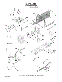 04 - Unit Parts parts for Maytag Refrigerator MTN1854VRS01 from AppliancePartsPros.com