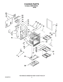 04 - Chassis Parts parts for Maytag Range MGR6775BDW18 from AppliancePartsPros.com