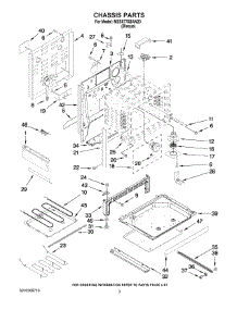 03 - Chassis Parts parts for Maytag Range MES5775BAN20 from AppliancePartsPros.com