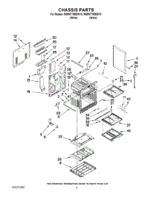 04 - Chassis Parts parts for Maytag Range MGR6775BDW19 from AppliancePartsPros.com