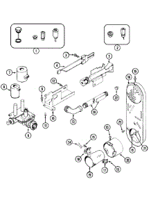 04 - Gas Valve parts for Maytag Dryer MDG5500AWQ from AppliancePartsPros.com