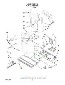 05 - Unit Parts parts for Maytag Refrigerator G37026FEAW2 from AppliancePartsPros.com