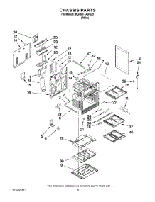 04 - Chassis Parts parts for Maytag Range MGR6875ADW28 from AppliancePartsPros.com