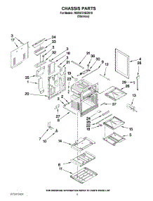 04 - Chassis Parts parts for Maytag Range MGR6751BDS19 from AppliancePartsPros.com