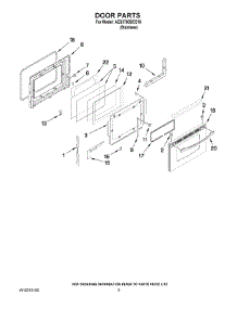 04 - Door Parts parts for Maytag Range AES3760BCS16 from AppliancePartsPros.com