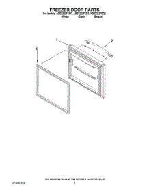 03 - Freezer Door Parts parts for Maytag Refrigerator ABB2222FEB3 from AppliancePartsPros.com