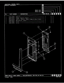 02 - Control Panel parts for Magic Chef Microwave ME41E-10P from AppliancePartsPros.com