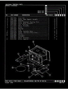 05 - Turntable parts for Magic Chef Microwave ME41F-10P from AppliancePartsPros.com