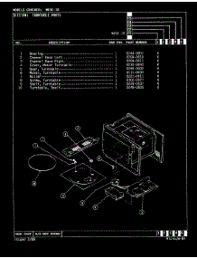 04 - Turntable (Me5e-10) parts for Magic Chef Microwave ME5E-10 from AppliancePartsPros.com