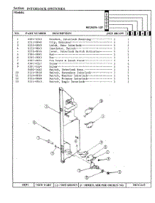 04 - Interlock Switches parts for Maytag Microwave MEG46FN-10P from AppliancePartsPros.com