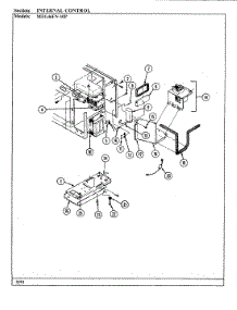 05 - Internal Controls parts for Maytag Microwave MEG46FN-10P from AppliancePartsPros.com