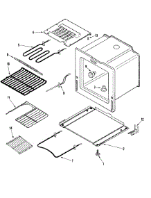 04 - Oven / Base parts for Maytag Range MEP5775BAF from AppliancePartsPros.com