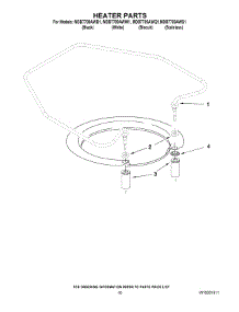 08 - Heater Parts parts for Maytag Dishwasher MDB7709AWB1 from AppliancePartsPros.com