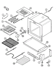 04 - Oven / Base parts for Maytag Range MER5770ACQ from AppliancePartsPros.com