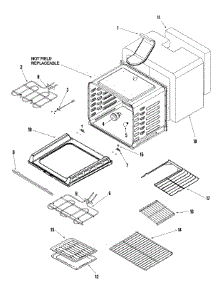 02 - Cavity parts for Maytag Range MER5775QCW from AppliancePartsPros.com