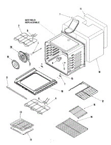 02 - Cavity parts for Maytag Range MER5875QCB from AppliancePartsPros.com