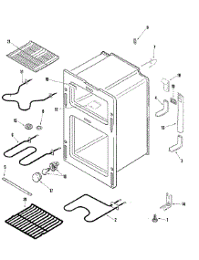 05 - Oven parts for Maytag Range MER6741BAB from AppliancePartsPros.com
