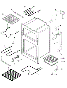 05 - Oven parts for Maytag Range MER6751AAB from AppliancePartsPros.com