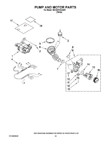 07 - Pump And Motor Parts parts for Maytag Washer MAH22PDAGW0 from AppliancePartsPros.com
