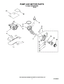 05 - Pump And Motor Parts parts for Maytag Washer MAH22PNAGW0 from AppliancePartsPros.com