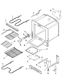 04 - Oven / Base parts for Maytag Range MERL753BAS from AppliancePartsPros.com