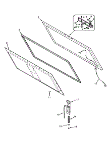02 - Lid parts for Maytag Freezer MFC1005BEW from AppliancePartsPros.com