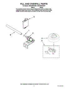 06 - Fill And Overfill Parts parts for Maytag Dishwasher MDC4650AWB1 from AppliancePartsPros.com
