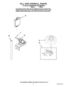 06 - Fill And Overfill Parts parts for Maytag Dishwasher MDC4650AWB2 from AppliancePartsPros.com