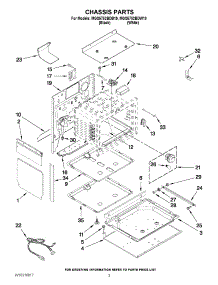 03 - Chassis Parts parts for Maytag Range MGS5752BDW19 from AppliancePartsPros.com