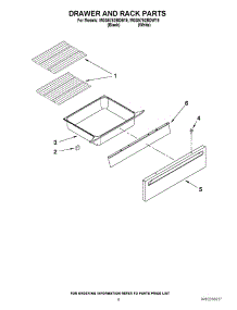 06 - Drawer And Rack Parts parts for Maytag Range MGS5752BDW19 from AppliancePartsPros.com