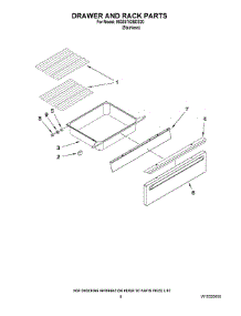 06 - Drawer And Rack Parts parts for Maytag Range MGS5752BDS20 from AppliancePartsPros.com