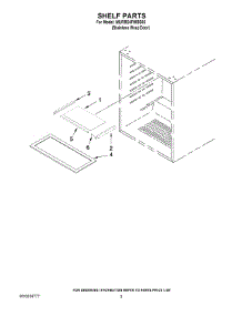 02 - Shelf Parts parts for Maytag Refrigerator MURM24FWBS00 from AppliancePartsPros.com