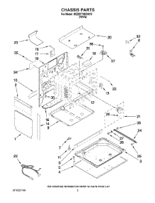 03 - Chassis Parts parts for Maytag Range MGS5775BDW19 from AppliancePartsPros.com