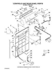 02 - Controls And Rear Panel Parts parts for Maytag Washer ATW4475VQ1 from AppliancePartsPros.com
