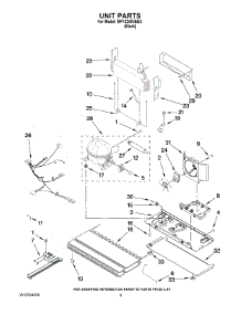 06 - Unit Parts parts for Maytag Refrigerator MFF2258VEB3 from AppliancePartsPros.com